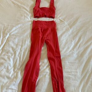 Free people good karma set coral